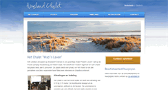 Desktop Screenshot of amelandchalet.nl